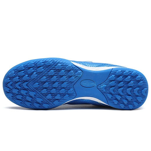 Doppelstar-Kinderfußballschuhe gebrochener Spike TF Jungen und Mädchen Schülern Klettverschluss spitzefreier nicht rutschresistenter Kee-resistenter Jugendtrainingschuhe