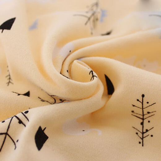 Mianguduo pure cotton handmade cotton jacket overalls suit autumn and winter thickened and warm men's and women's baby children's home cotton clothes yellow small tree 100cm