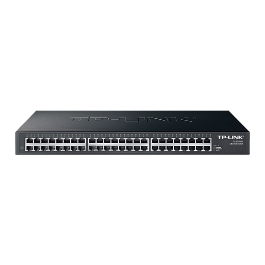 普联（TP-LINK）企业级交换机  监控网络网线分线器以太网交换器 TL-SG1048 48口千兆 即插即用