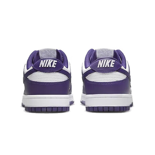 耐克（Nike）板鞋男鞋2023春季新款Duck Low舒适低帮运动复古休闲鞋 潮品 DD1391-104/白紫 40.5