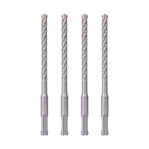 Bosch (BOSCH) four-pit electric hammer 5 series four-edged drill bit round shank impact drill bit can drill reinforced wall concrete through wall rotor four-pit round shank 6x50x110mm 5 series 4-edged