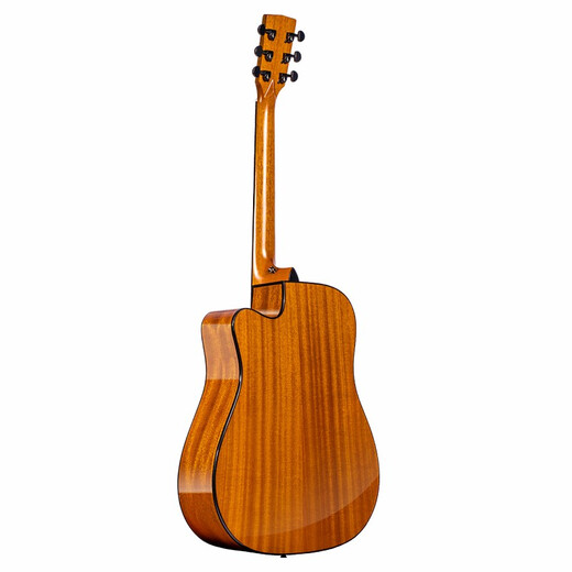 Brook Brook Guitar Vancouver folk guitare S25 côté guitare unique de guitare acoustique débutant 41 pouces Couleur de journal S25N-DCGE [401 Box électrique]