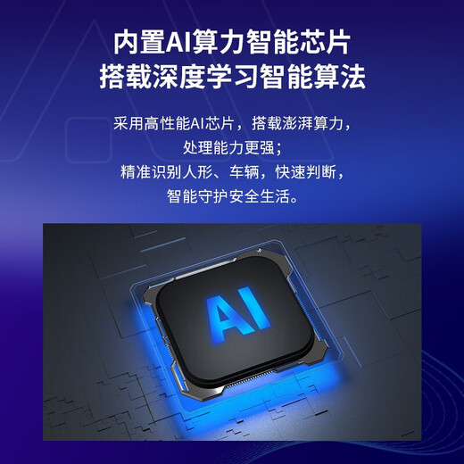 普联（TP-LINK） 双频无线5G WiFi监控摄像头 AI人形车辆识别 360度全彩家用高清室外防水球机 TL-AIPC653-A【500万超清标准版】 128G