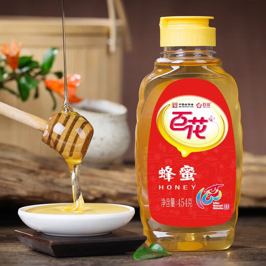 Baihua Honey Chinese Time-honored Brand Breakfast Milk Oatmeal Companion Baihua Honey Gift Box 1362g