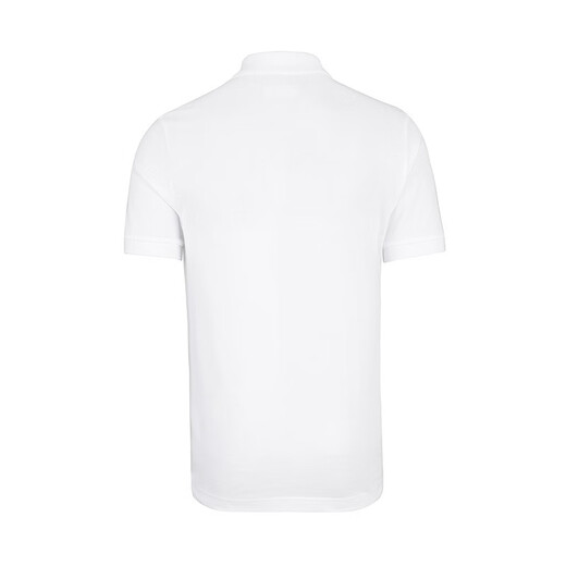 VERSACE JEANS COUTURE范思哲男士Polo衫个性烫金徽章图案短袖T恤11148礼物 白色 M