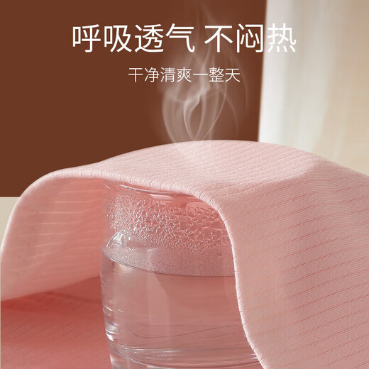 美·雅·挺女士内裤女高腰收腹纯棉裆抑菌无痕防走光打底平角安全裤3条装 XL
