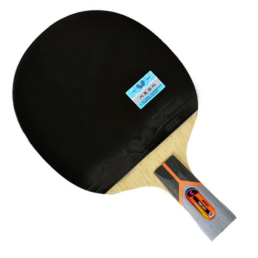 蝴蝶（Butterfly） 蝴蝶8星级801芳碳进攻型乒乓球拍双面反胶蝴蝶王 直拍/短柄