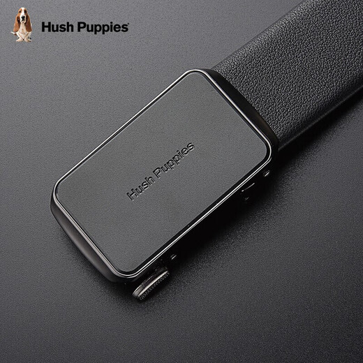 Hush Puppies Cinturón para hombres Cinturón de cuero genuino Hebilla automática Negocio Corquel Birt Box Regalo Regalo de cumpleaños para novio