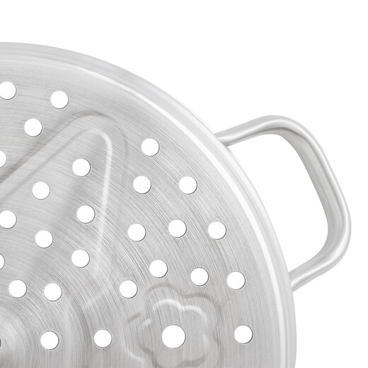 Debo steamer double-layer 304 stainless steel soup pot steamer induction cooker universal Sofitel 28cm