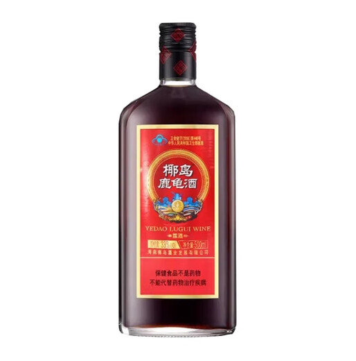 Coconut Island Deer Turtle Vin 33 degrés 500 ml * 12 bouteilles / 6 bouteilles / 1 bouteille de cerf abordable Vin et soins de santé Vin 32 degrés 500 ml 2 bouteilles
