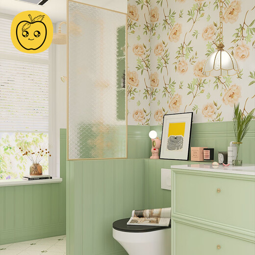 Apple Elf 600x1200 French retro wall skirt ceramic tiles bathroom floral tiles cream kitchen wall tiles balcony floor tiles antique tiles H12001 infinite joint pattern 600*1200