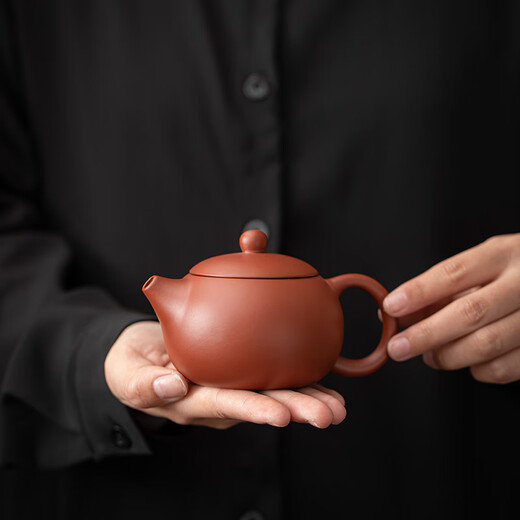 SUSHI CERAMICS purple sand Xishi teapot 4 cups with purple sand water storage tea tray Kung Fu tea set convenient tea set
