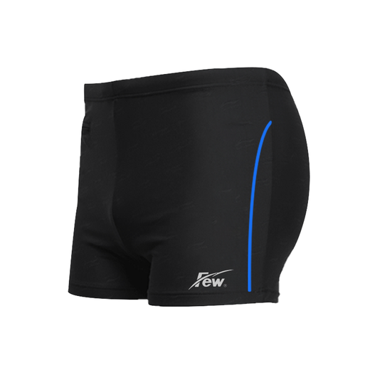 Floating (FEW) men's swimming trunks anti-awkward flat corner plus fat size men's swimsuit simple colored edge classic generous environmentally friendly quick-drying hot spring swimming trunk swim equipment package 826 swimming goggles three-piece set XL