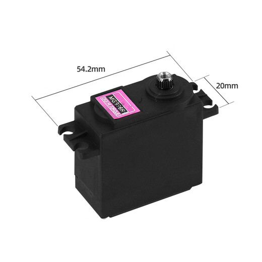 Punctual atomic servo MG996R 55g high torque metal tooth 180 degree standard analog servo Servo MG996R