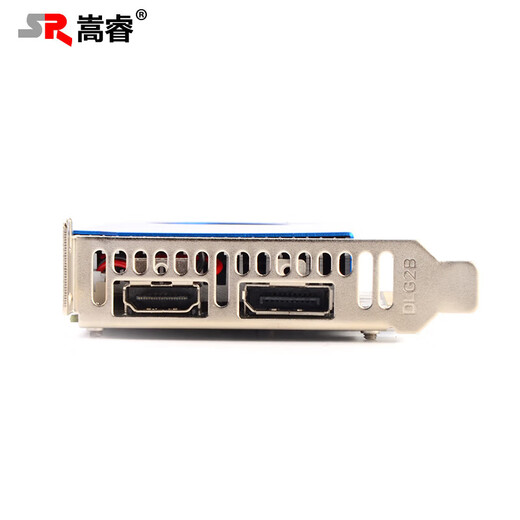 嵩睿刀卡DP+HDMI接口GTX1650/1060/1050Ti/GT1030/RX550半高显卡服务器工控OPS迷你主机小机箱单槽办公 RX550 4G 8X工控刀卡 DP+HDMI
