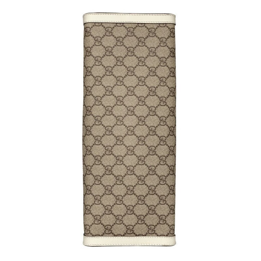 Gucci (Gucci) Frauenbeutel Vorhängeschlosserie GG Umhängetasche Tasche für Freundin Geschenk Beige/Ebony White Edge 479197KHNKG9761