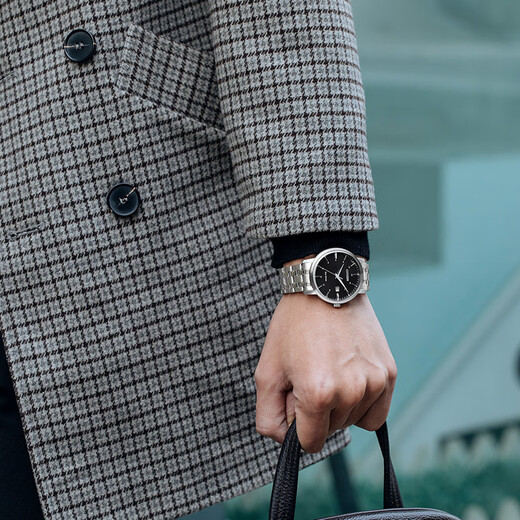 Citizen (CITIZEN) watch men's light kinetic energy Japanese and Korean watch Japanese display black plate steel belt student Christmas gift BM7460-88E