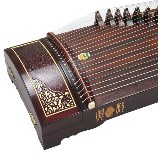 Dunhuang Brand Dunhuang Guzheng 694KK Serie Banana Window Language Professional Performance Clasificación Guzheng Shanghai National Musical Instrument Factory No. 698jm Flowers Like Dreams (conjunto completo de accesorios)