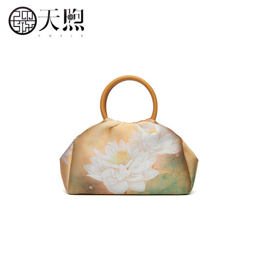 PmSix母亲节礼物送妈妈实用女包非遗蚕丝新中式国风旗袍手提单肩女包