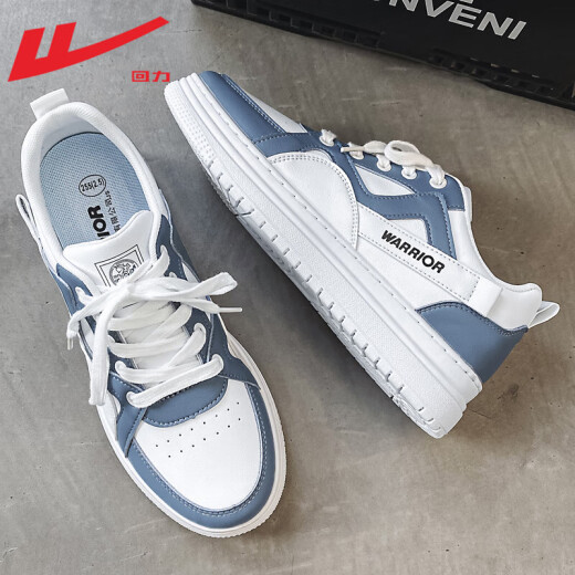 Zapatos oficiales de los hombres del guerrero Zapatos de primavera de primavera. Altura para hombres zapatos blancos que mejoran zapatos casuales de cuero zapatos deportivos blancos y azules 42