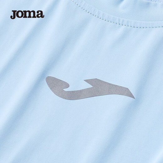 JOMA sports vest men's summer mesh cloth breathable cool ice silk running fitness training sleeveless vest light blue L