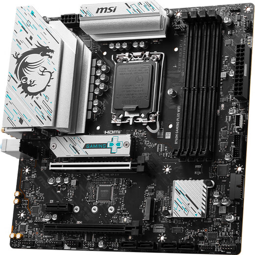Intel 14th Generation Core CPU MSI B760 Motherboard CPU Set Board U Set B760M Gaming Plus WiFi D5 I5-14600KF [Garantie à cinq ans]