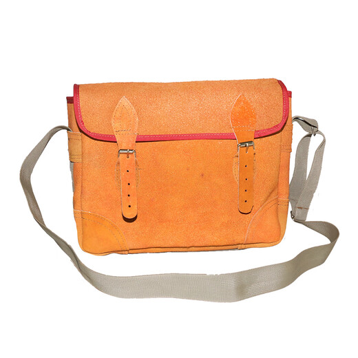 Siyin cowhide tool bag wear-resistant multifunctional tool bag electrician fitter repairman woodworking water and electricity repair tool cowhide tool bag yellow 1 piece