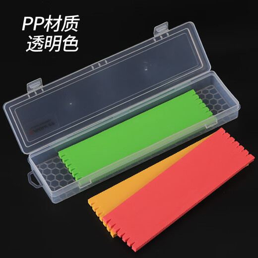 2024 String Hook Storage Box Sea Rod Lure Fishing Sea Rod Accessories Box Foam Board Fishing Gear Fishing Hook Storage Box String Hook Storage Box + 2 Pieces Small Foam Board Type A