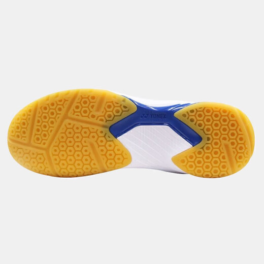 Yonex Yonex bádminton zapatos yy entrenamiento de nivel de entrenamiento imperdible de alimentación para hombres y mujeres shb101cr blanco/azul 43 tamaños