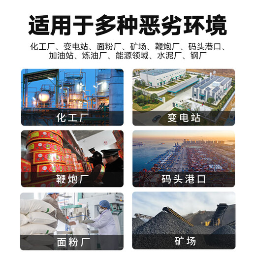 HIKVISION海康威视防爆监控摄像头400万超清全彩夜视室内外摄像机监控器POE供电手机远程2XE3040WD-DX 4MM