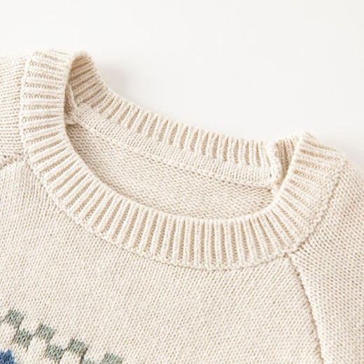 David Bella (Dave / Bella) Garçons Sweater Top Pullor pour enfants Vêtements pour enfants à la mode Pull pour enfants de taille moyenne automne et hiver NOUVEAUX Vêtements pour enfants Couleur APRICOT [SPOT] 100 cm (hauteur recommandée 90-100 cm)
