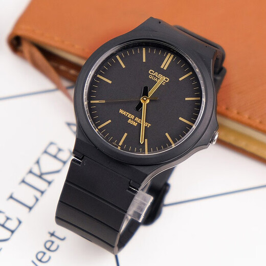 Casio (CASIO) watch men's small black watch timing student high school and high school exam watch unisex couple men's and women's quartz watch MW-240-1E2