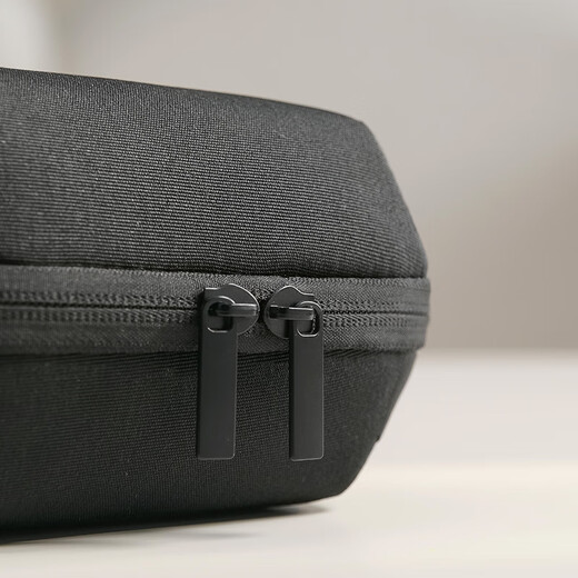 Bona Cloud Travel Digital Speichertasche verdickte Kopfhörer Elektronische Organisation Storage Beutel Banken Daten Kabelspeicherbeutel Schwarz Schwarz