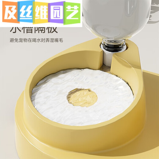 Congteng Cat Bowl Double Bowl Stainless Steel Dog Bowl Pet Cat Food Basin Automatic Drinker Water Bowl Feeder Ceramic Supplies Stainless Steel Style Haze Gray Blue