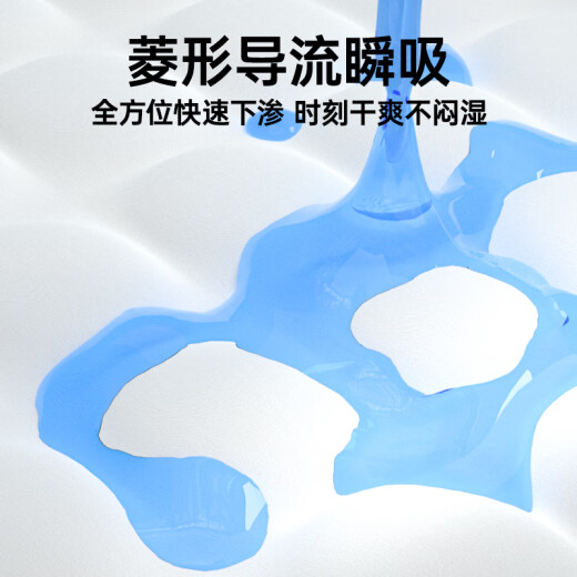 棉柔世家（FulCotton）婴儿一次性隔尿垫42片33*45cm新生儿防吸水不反渗尿垫床单护理垫