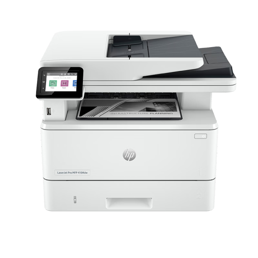 HP (HP) Drucker 4104DW A4 A4 Schwarzweiß-Laser-Kopierer-Scanner All-in-One A4 Automatisch doppelseitig doppelseitiges drahtloses Kabel-Network-Network-Büro anstelle von 429DW 4104DW Standard (offizielle einjährige Hausversicherungsreparatur)