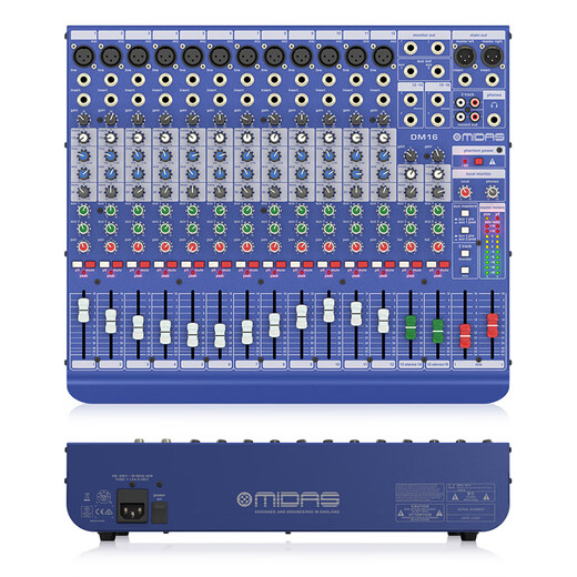 Behringer MIDAS/Midas DM12 DM16 analog sound reinforcement mixer 12-way professional recording stage performance band DM12
