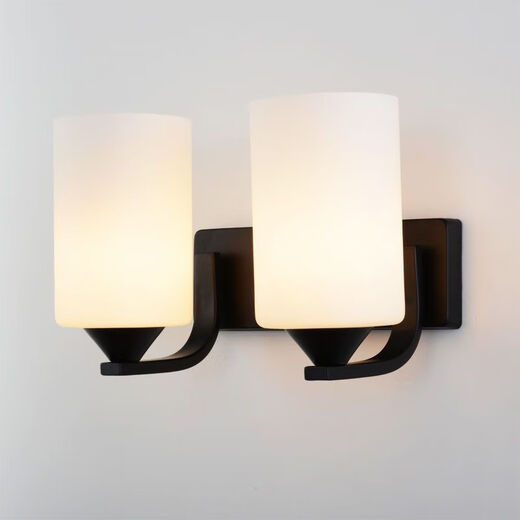 Yaotian Simple Modern Fashion Creative Bedside Glass Wall Lamp with Switch Living Room Lamp Bedroom Lamp Aisle Lamp Indoor Wall Lamp Gold Single Head Pull Switch E27*12 Watt LED Yellow Light Bulb