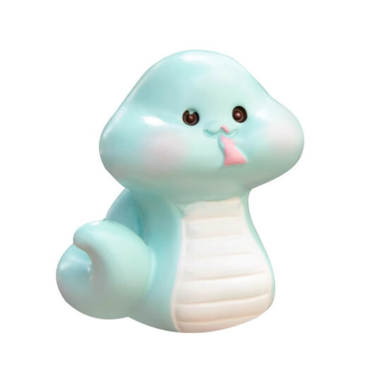 Gelun twelve zodiac creative micro landscape cartoon ornaments simulated animals tiger snake monkey horse sheep pig children's small dolls colorful zodiac 12-piece combination pack