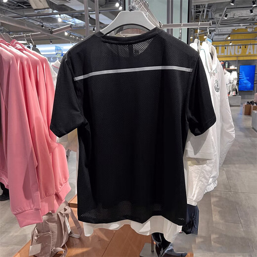 阿迪达斯 （adidas）短袖女装夏季运动跑步训练健身透气快干舒适时尚休闲圆领T恤 JF1477 L