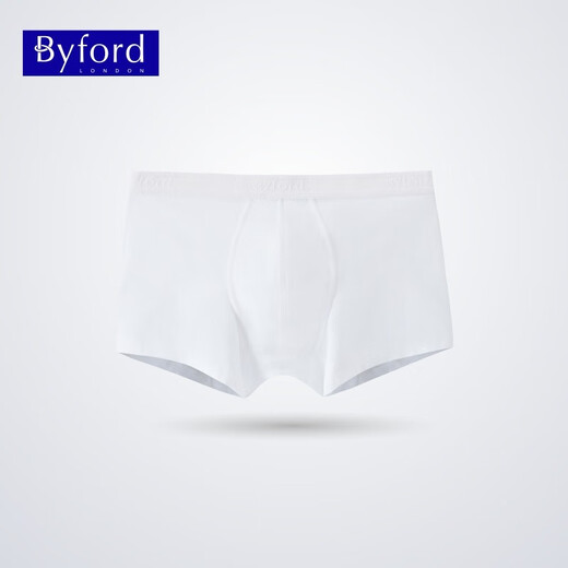 BYFORD Men's Boxer Underwear Comfortable EUC Cotton Stretch Boxer Mid-waist Men's Pants Shorts Red Gift MW718/719 MW718 Red 1 M