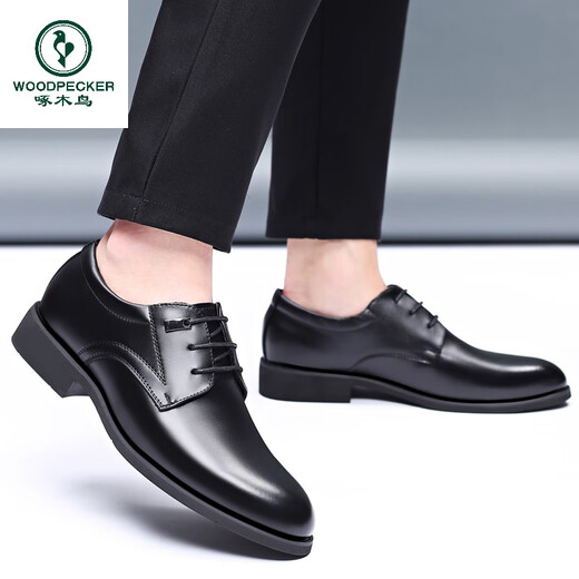 Capa de la cabeza de pájaros carpintería Sandalias de hombres de vaca Summer Summer Genuine Leather Leather Cuero Zapatos de cuero de negocios Altura casual, alaño, zapatos para hombres de Lace-Up para hombres 9928 Sandalias huecas negras 37 plantillas