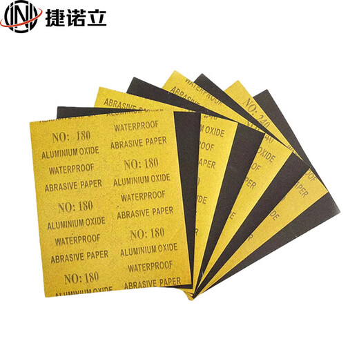 
JNL sandpaper, dry and wet and dry polishing, water-resistant sandpaper, dry matte paper sheet N14106 320 mesh, 20 sheets
