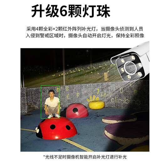 Seetong solution monitoring kit 4 million wired POE powered HD night vision home outdoor waterproof camera store commercial mobile phone remote 9-way set (4 million poe full color dual light) without hard drive (need to bring your own hard drive) 4 million pixels 4mm focal length