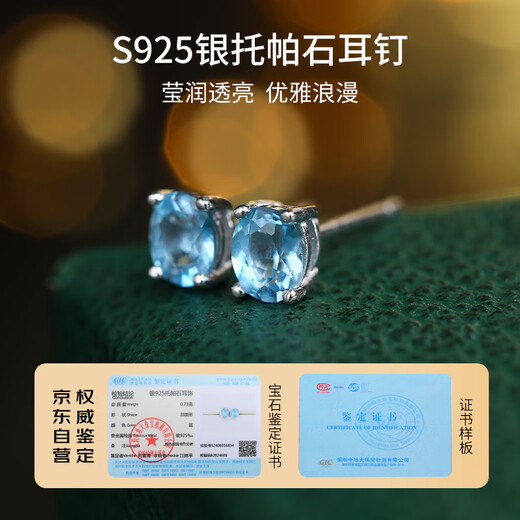 Demi Lemon Topaz Earrings Exquisite and Versatile Earrings Temperament S925 Silver Earrings as a Gift for Your Girlfriend