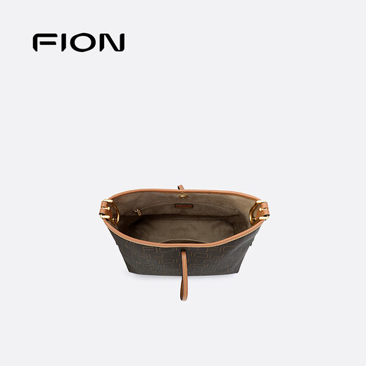 FION Classic Printed Tote Bag Women's Shoulder Crossbody Bag Hobo Bag Large Capacity Handbag Birthday Gift Coffee/Tea Medium