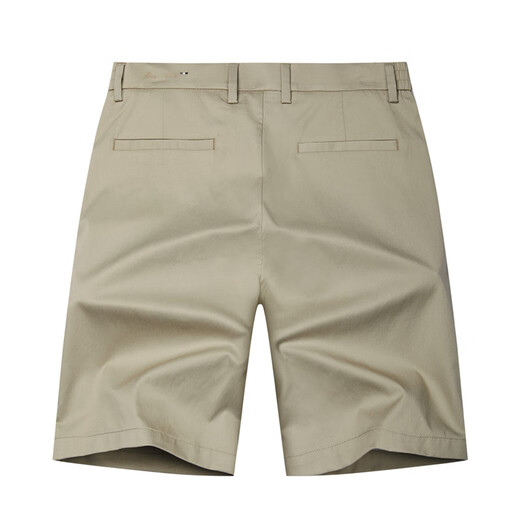 
Dancing with Wolves [with mulberry silk] Casual commuting elastic thin breathable men's casual shorts 701 khaki 33