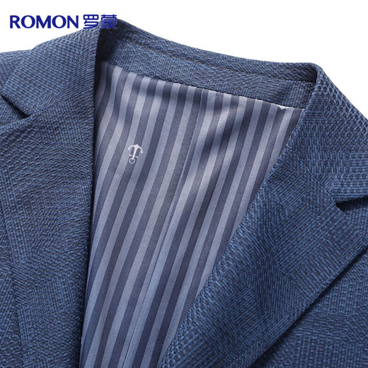 Luo Meng high-elastic ice silk suit men's slim thin casual business youth elastic jacket professional formal top suit