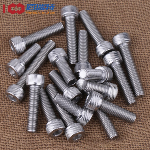 Bairuite (bairuite) 304 stainless steel hexagon socket screw screw extended cylindrical head cup head hexagon socket bolt DIN912 screw M6*25 20 pieces