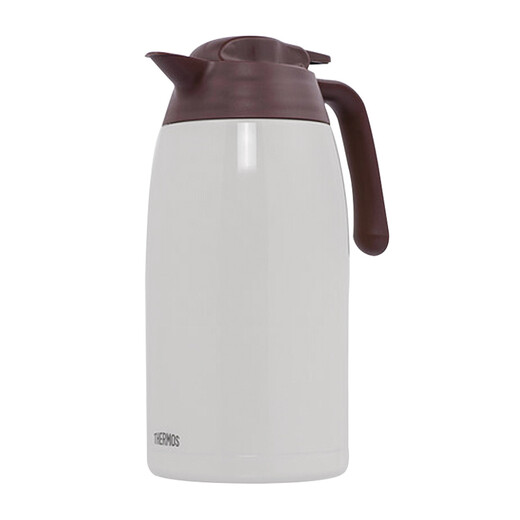 Thermos stainless steel thermos kettle 2L large capacity household thermos flask office hot water bottle birthday gift warm white